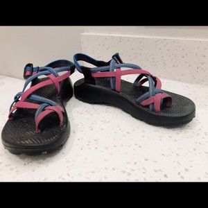 Blue & Pink Chacos